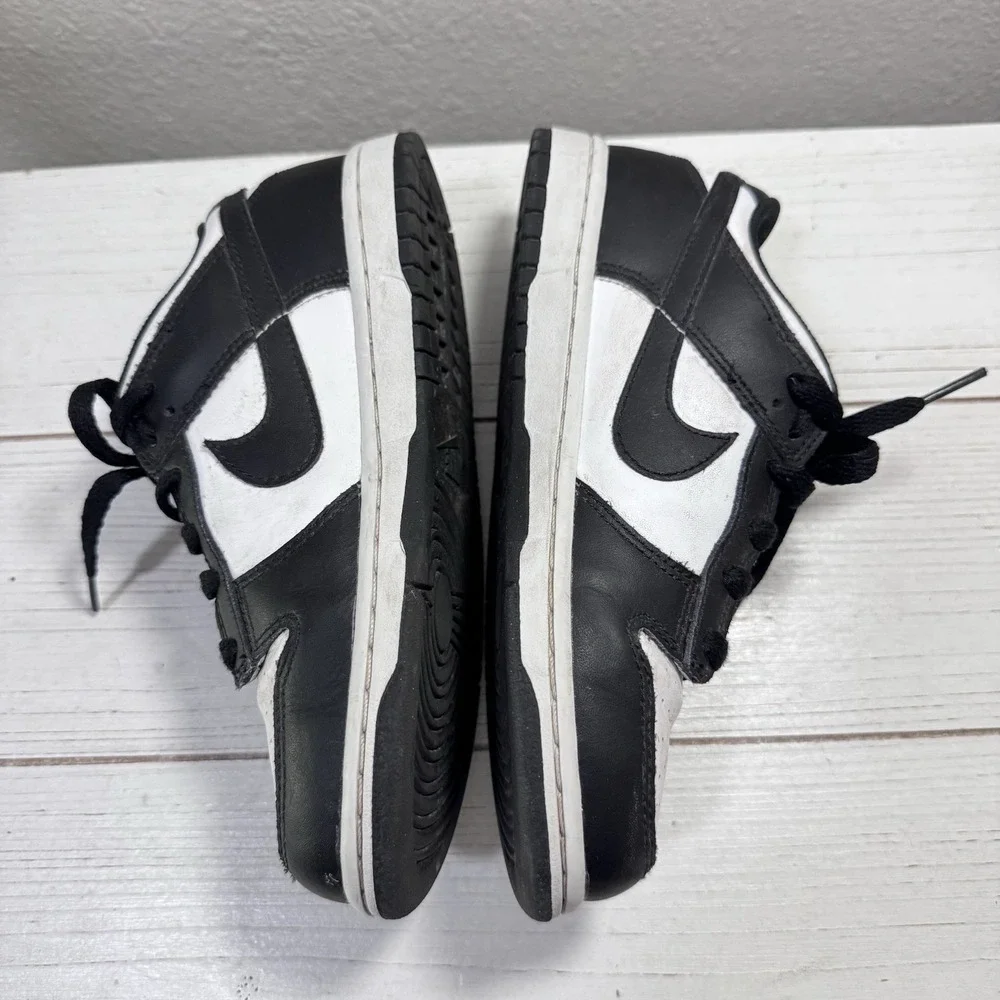 Nike Dunk Low Retro White Black Panda (GS) Unisex Kids Size 3Y CW1588-416
